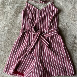 Stripped Romper
